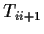 $ T_{ii+1}$